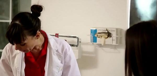  Milf doctor licked by her lesbian client